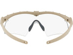 Oakley Standard Issue Ballistic M-Frame 3.0 Hybrid 4 Lens Array Safety Glasses Desert Tan w/Clear OO9146-28