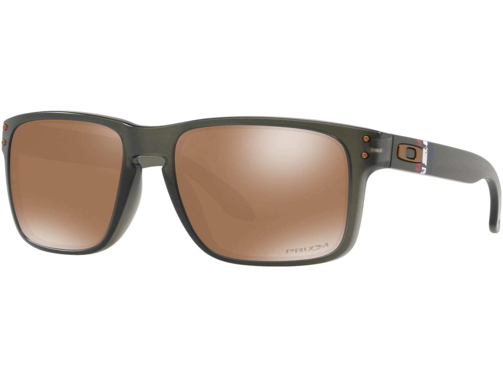 Oakley Standard Issue Holbrook Uncle Sam Sunglasses Matte Olive Ink/PrizmTungsten OO9102-G655