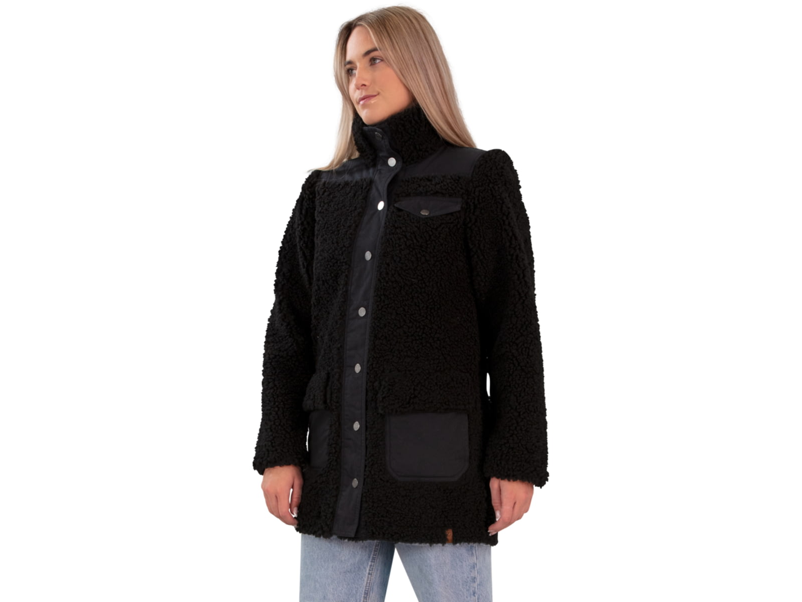 Obermeyer Andie Sherpa Jacket - Women's Extra Small Black