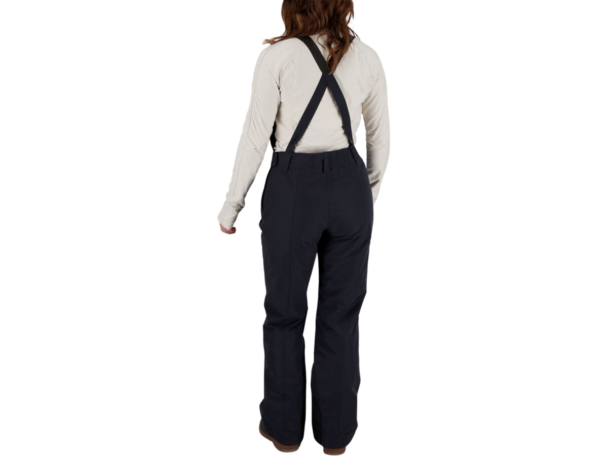 Obermeyer Malta Bib Overalls - Women's 12 US Regular Inseam Black