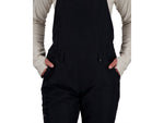 Obermeyer Malta Bib Overalls - Women's 12 US Regular Inseam Black