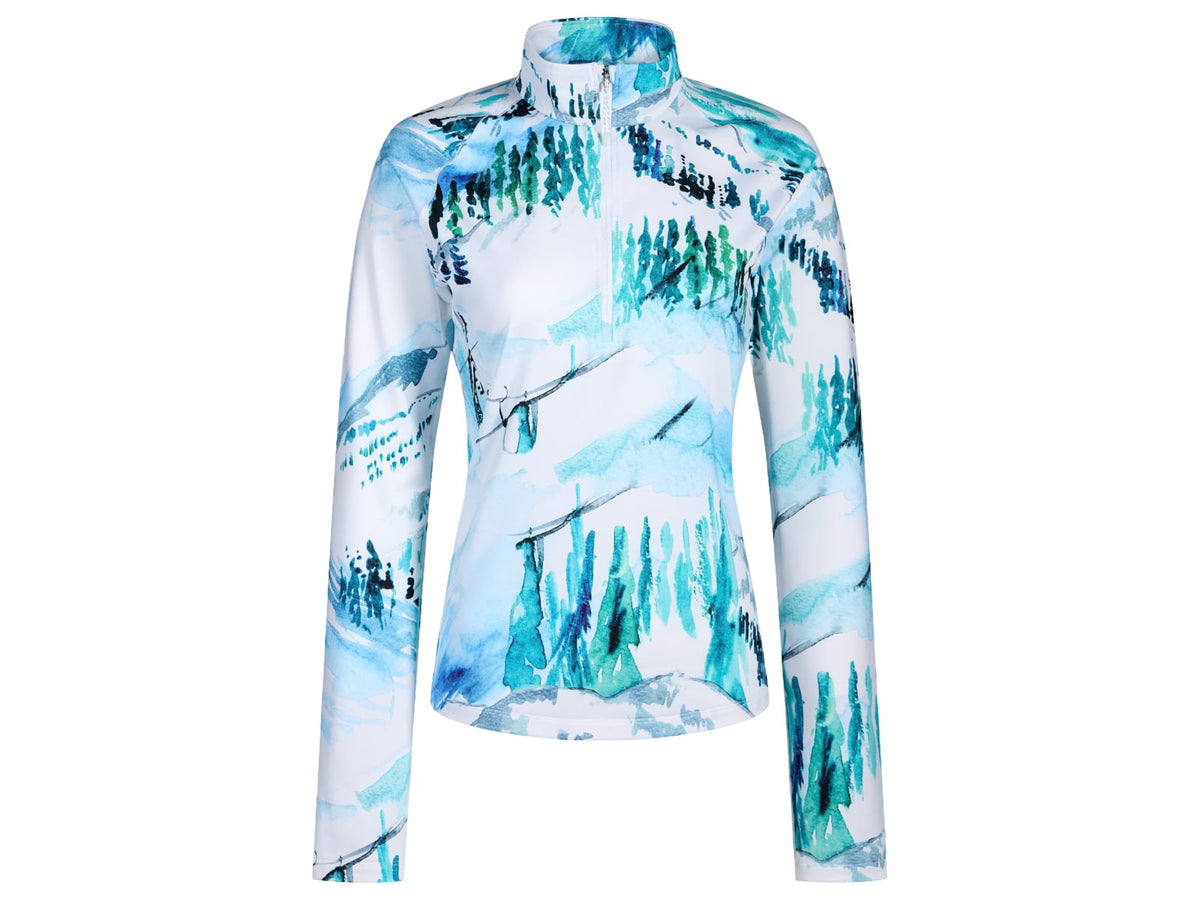 Obermeyer W Oly Baselayer Zip Top - Women's