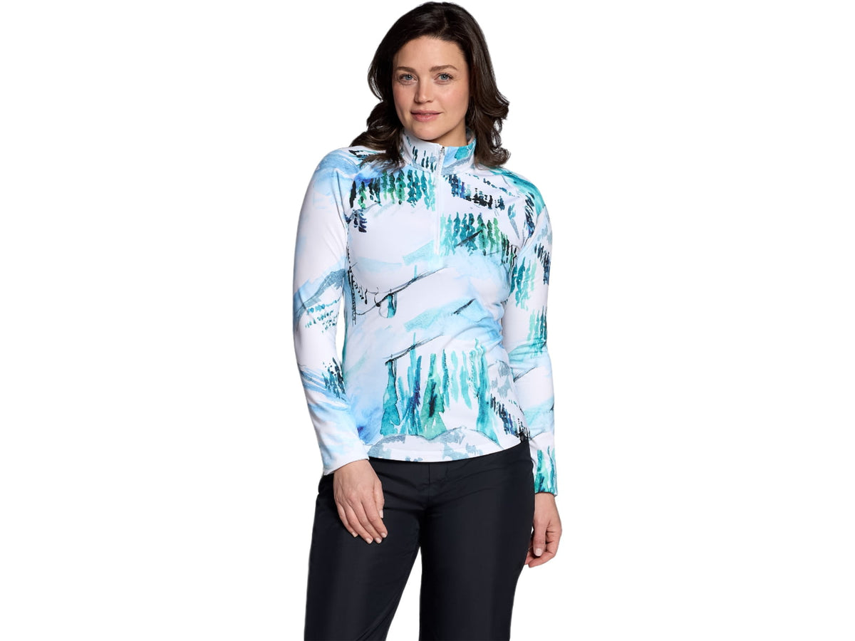 Obermeyer W Oly Baselayer Zip Top - Women's
