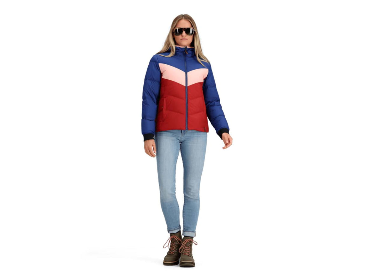 Obermeyer Peyton Down Jacket - Women's Cherry Wood Extra Small Regular