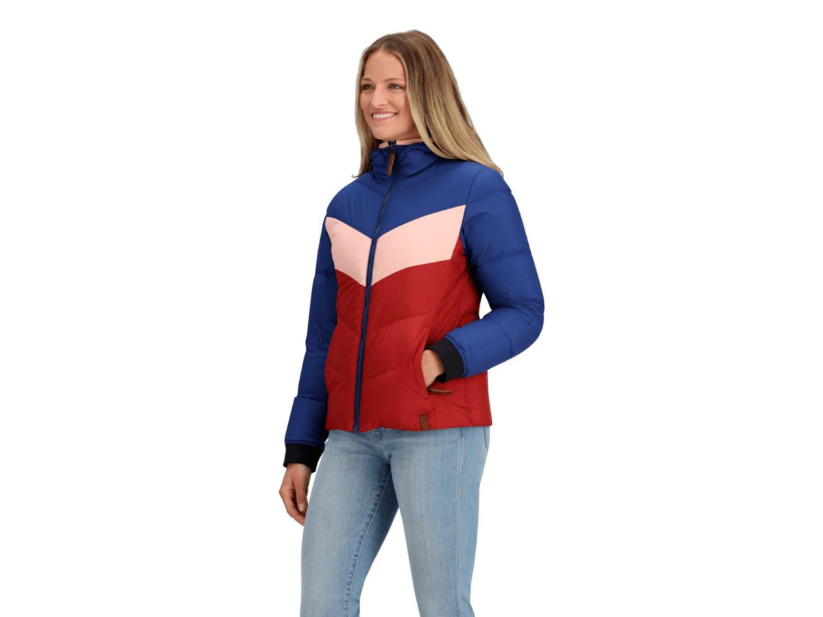Obermeyer Peyton Down Jacket - Women's Cherry Wood Extra Small Regular