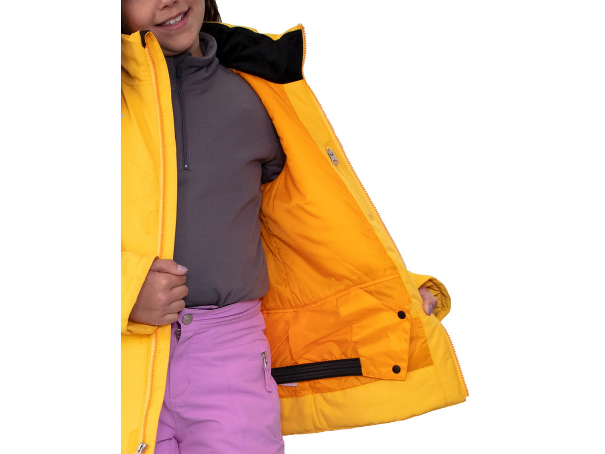 Obermeyer Rylee Jacket - Girls Extra Large Bee-Line 31080-22022-XL
