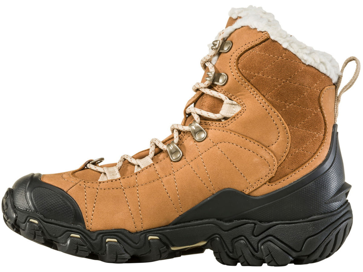 Oboz Bridger 7in Insulated B-DRY Winter Shoes - Women's Black 6 Medium 82202-Black-Medium-6