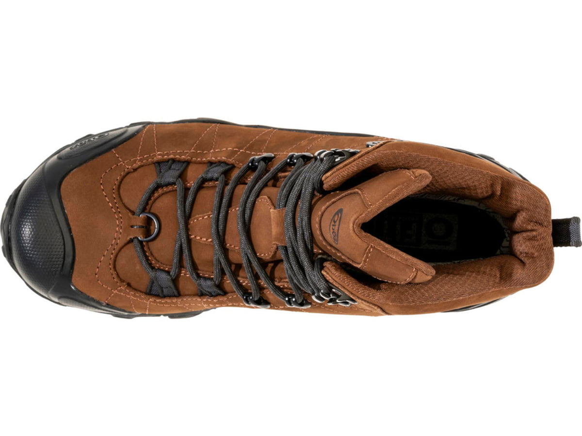 Oboz Bridger 8in Insulated Waterproof Boots - Men's Grizzly 9.5 Wide 82001-916-9.5-Wide