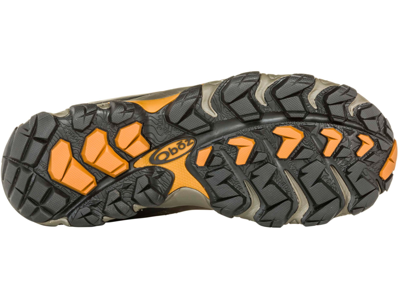 Oboz Bridger Mid B-DRY Hiking Shoes - Men's Charcoal 9
