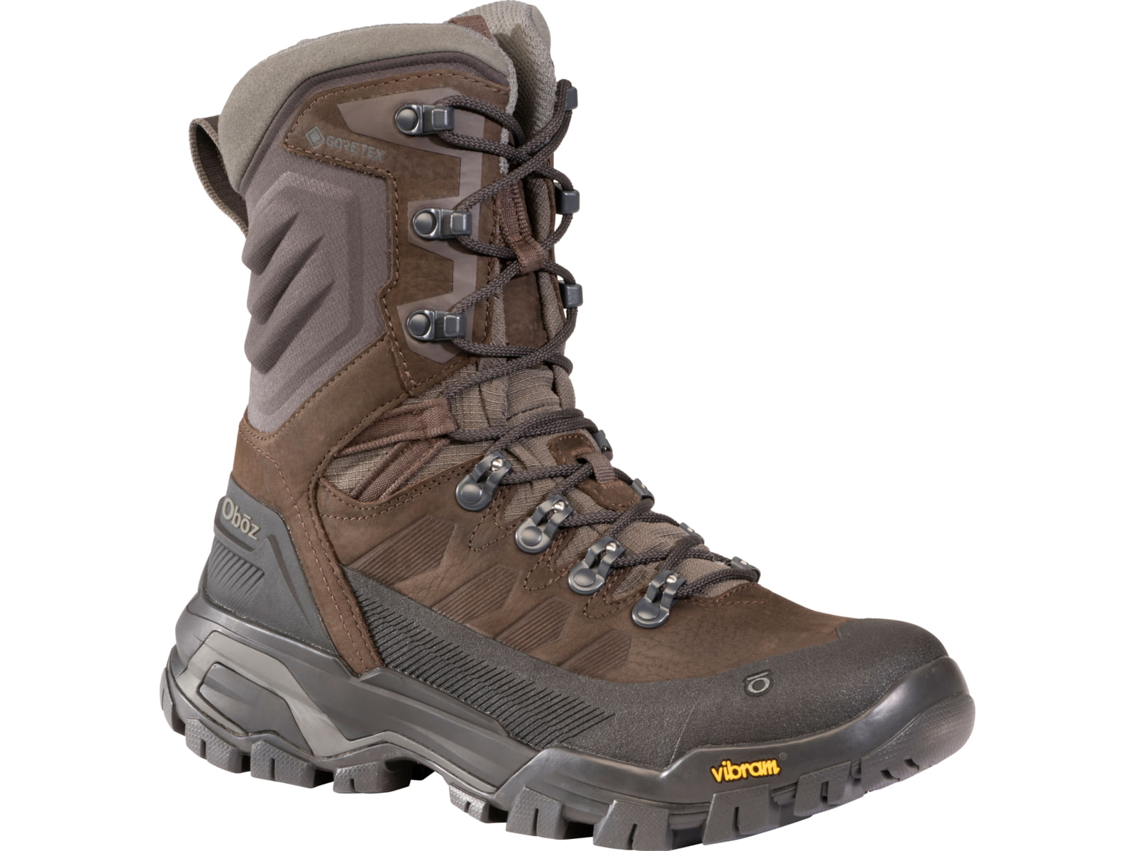 Oboz Bridger Peak GTX Backpacking Boots - Men's Medium Bison Brown