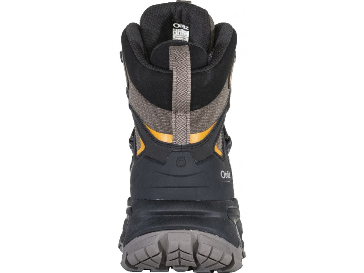 Oboz Bridger Ridge Mid GTX Hiking Shoes - Men's Gunmetal Black 9