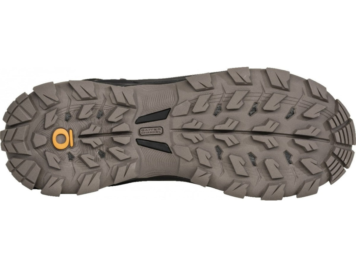 Oboz Bridger Ridge Mid GTX Hiking Shoes - Men's Gunmetal Black 9