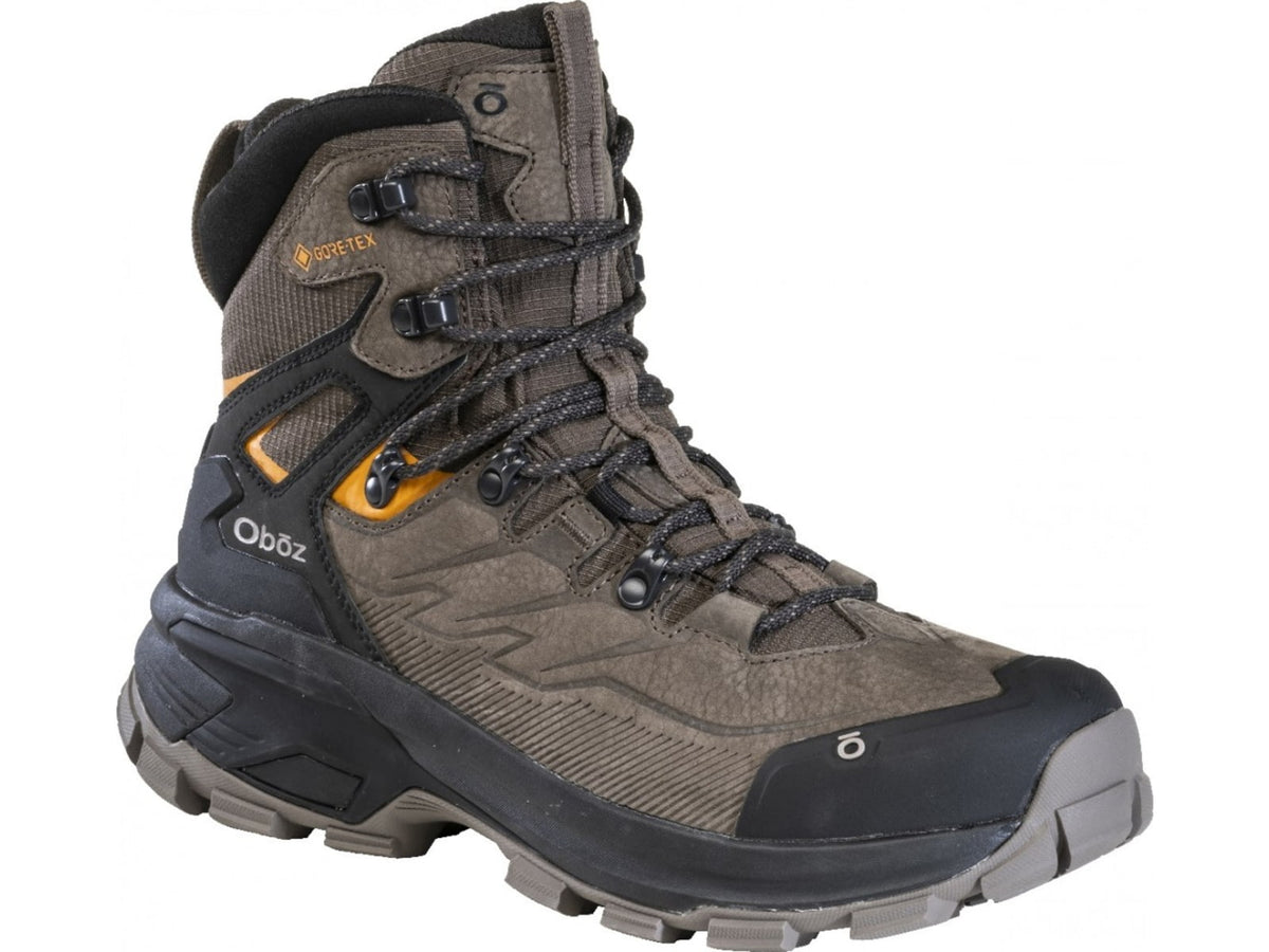 Oboz Bridger Ridge Mid GTX Hiking Shoes - Men's Gunmetal Black 9
