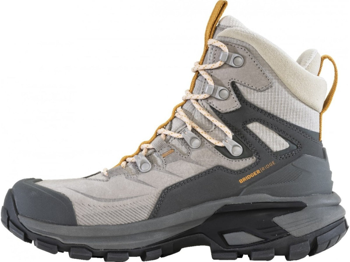 Oboz Bridger Ridge Mid GTX Hiking Shoes - Women's Drizzle 9