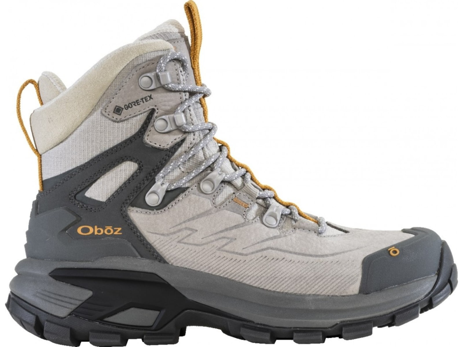 Oboz Bridger Ridge Mid GTX Hiking Shoes - Women's Drizzle 9