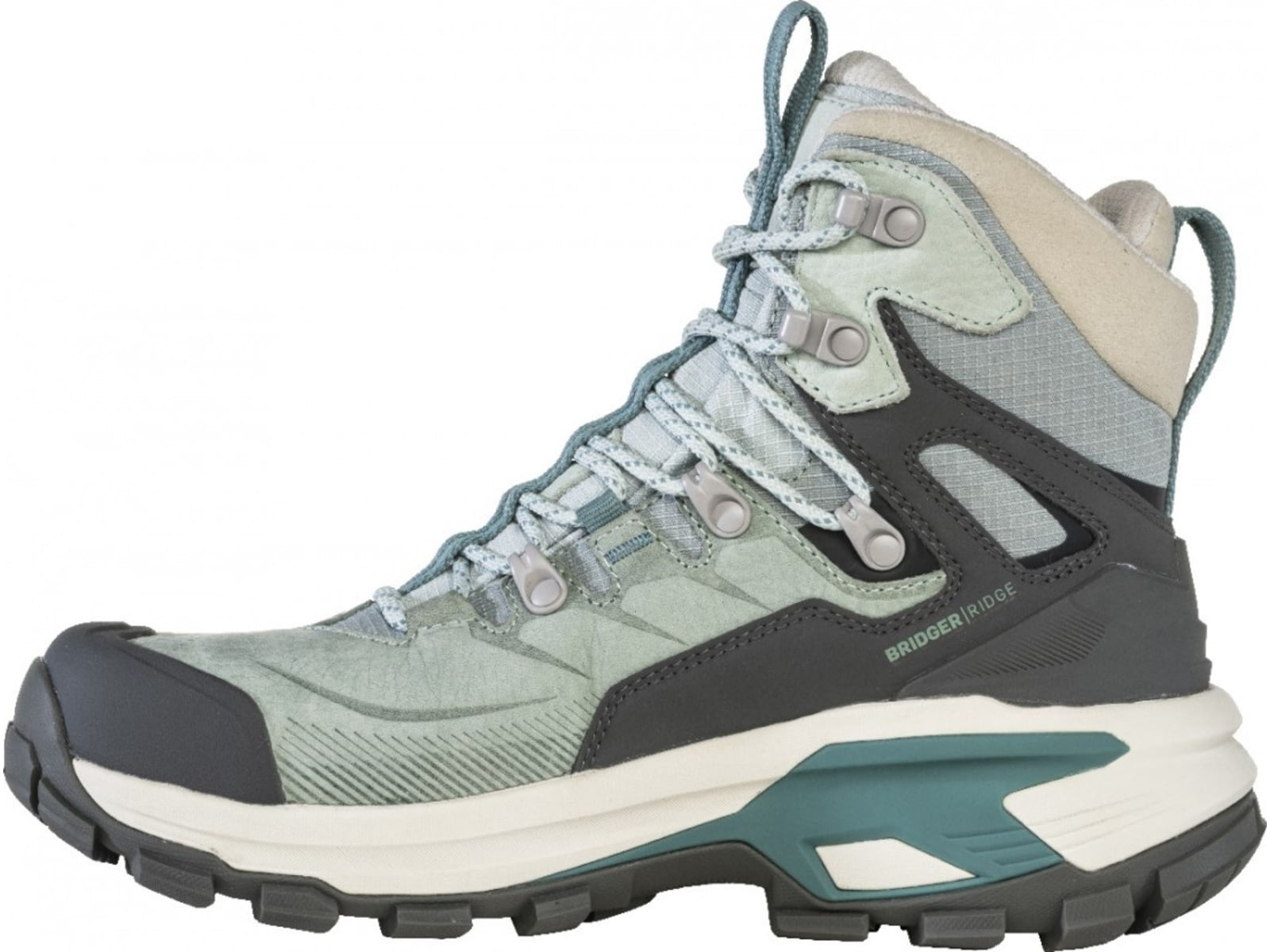 Oboz Bridger Ridge Mid GTX Hiking Shoes - Women's Drizzle 9