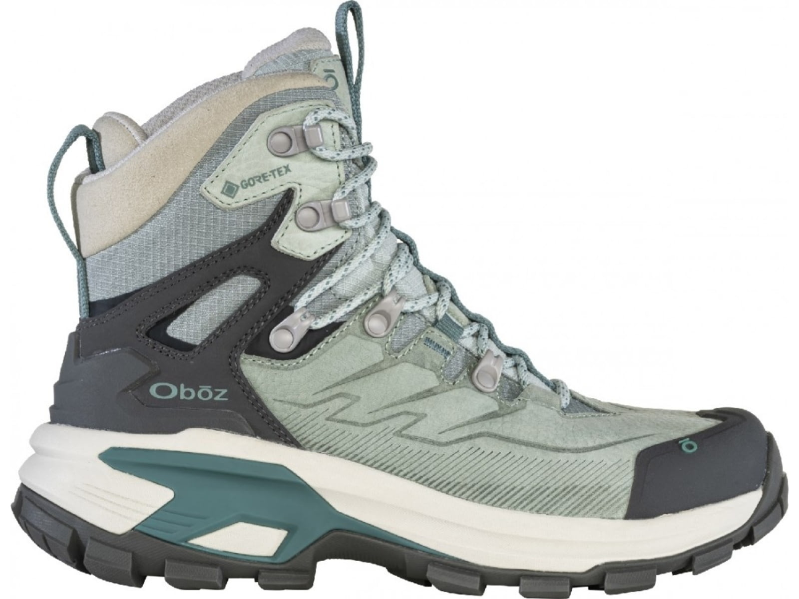 Oboz Bridger Ridge Mid GTX Hiking Shoes - Women's Drizzle 9