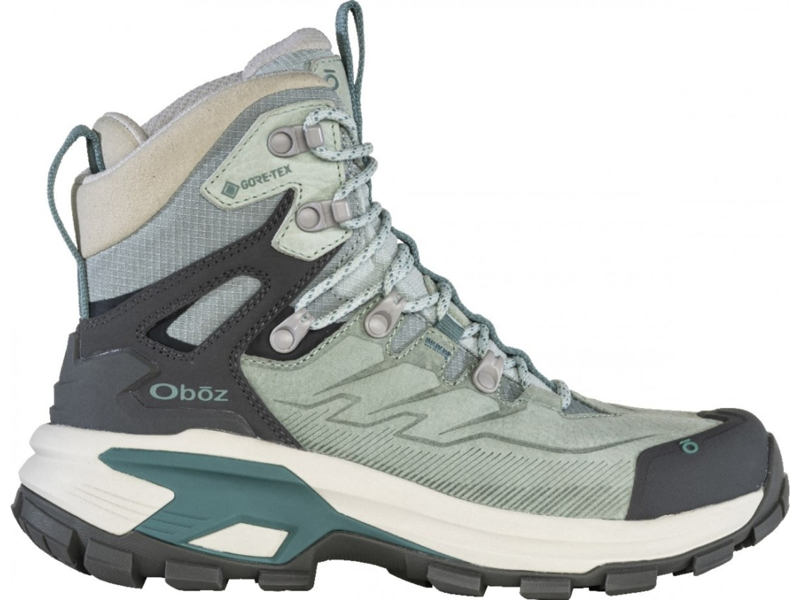 Oboz Bridger Ridge Mid GTX Hiking Shoes - Women's Drizzle 9
