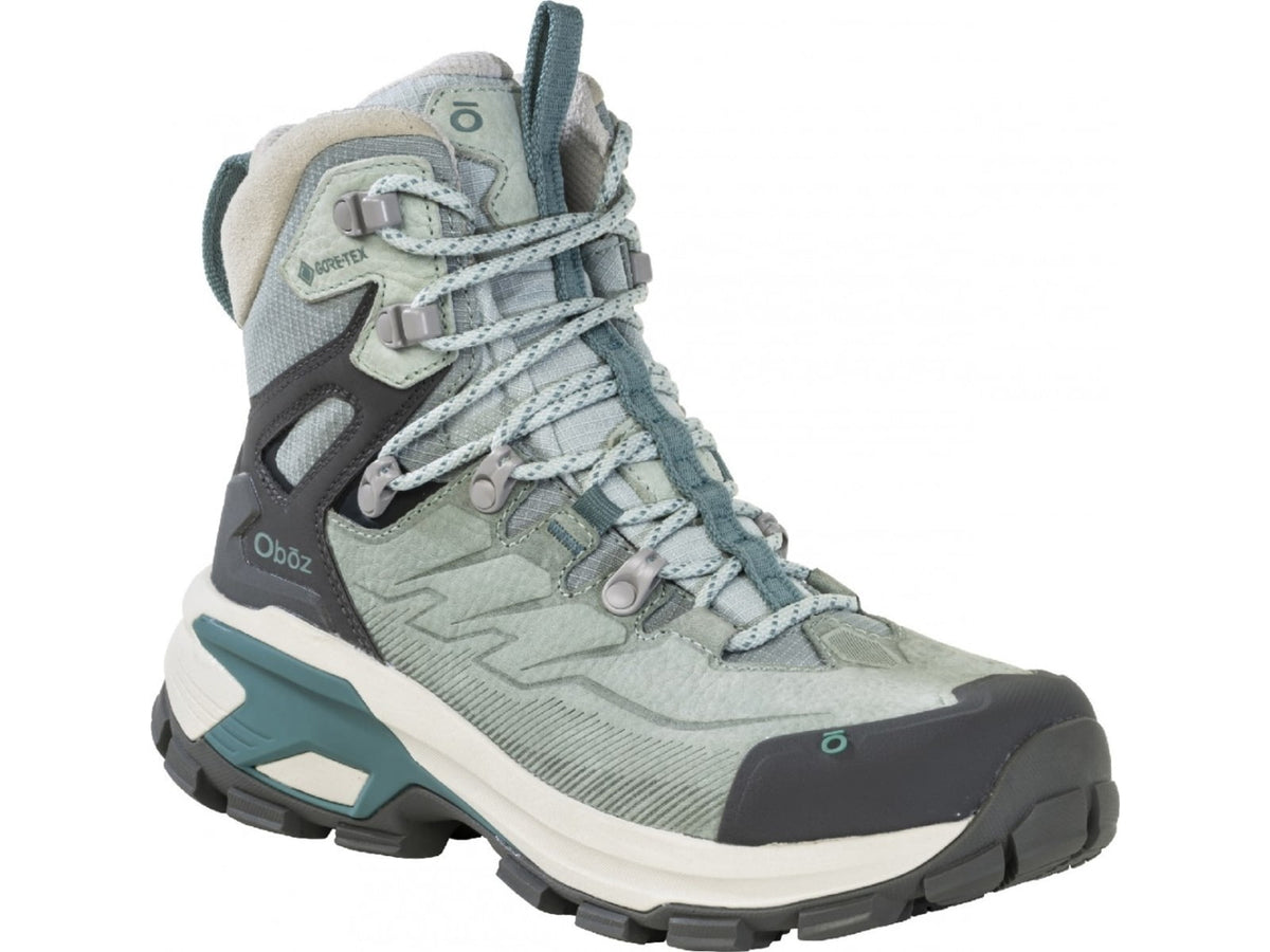 Oboz Bridger Ridge Mid GTX Hiking Shoes - Women's Drizzle 9