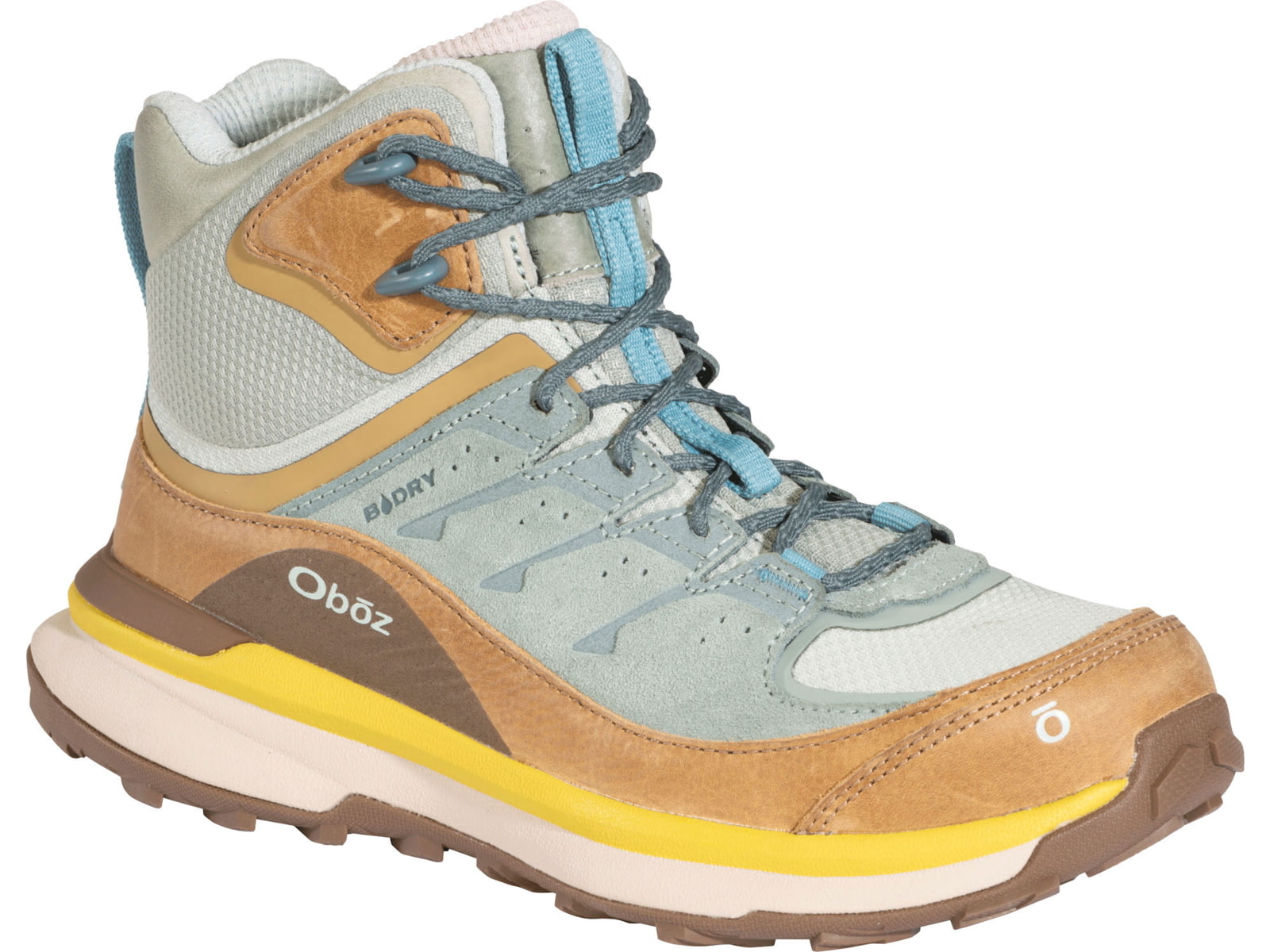 Oboz Hyalite Mid B-DRY Hiking Shoes - Women's Medium Hot Springs 8 US 78802-654-8-Medium