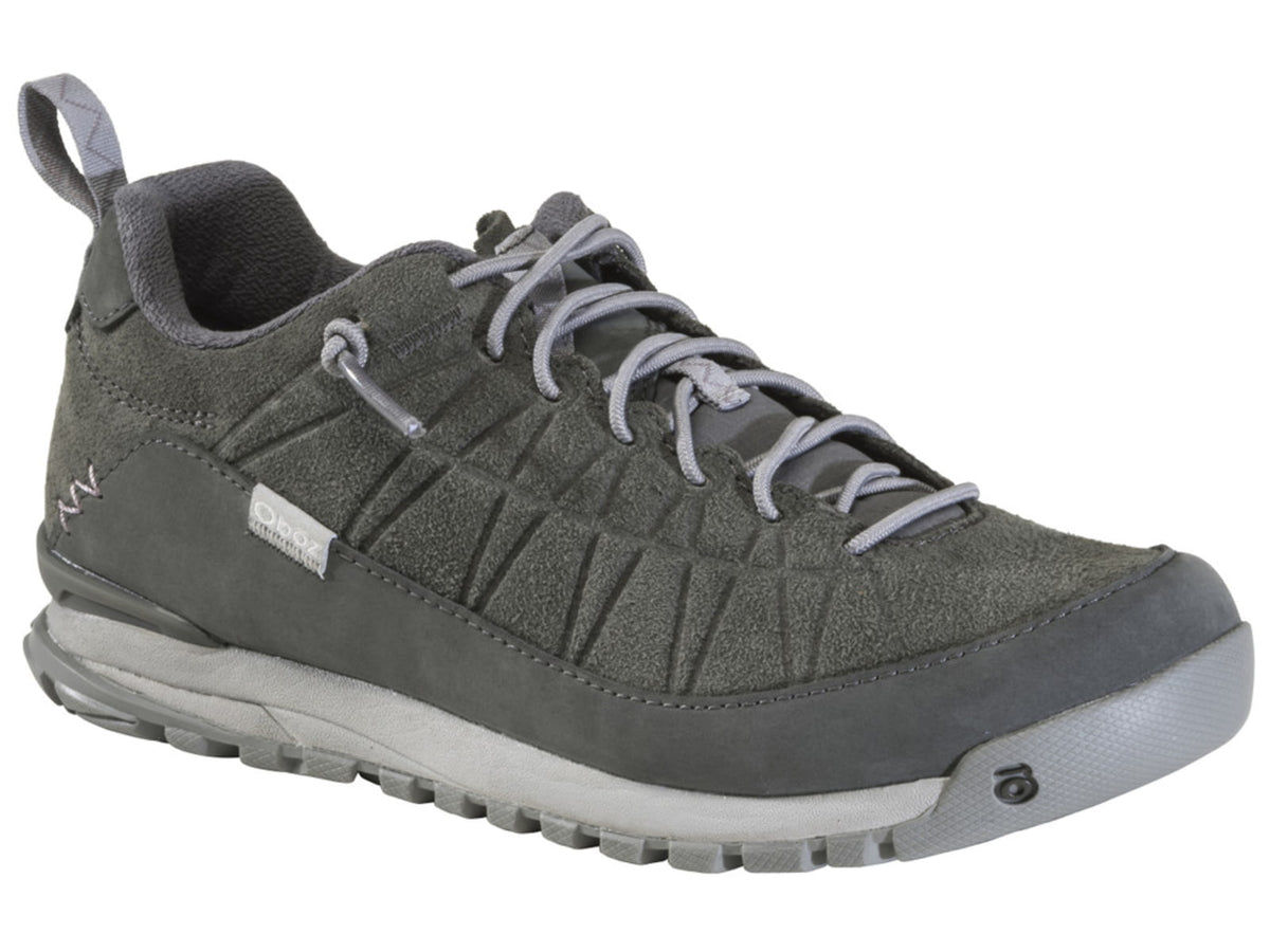 Oboz Jeannette Low Shoes - Women's Wide Charcoal 5 74402-Charcoal-Wide-5