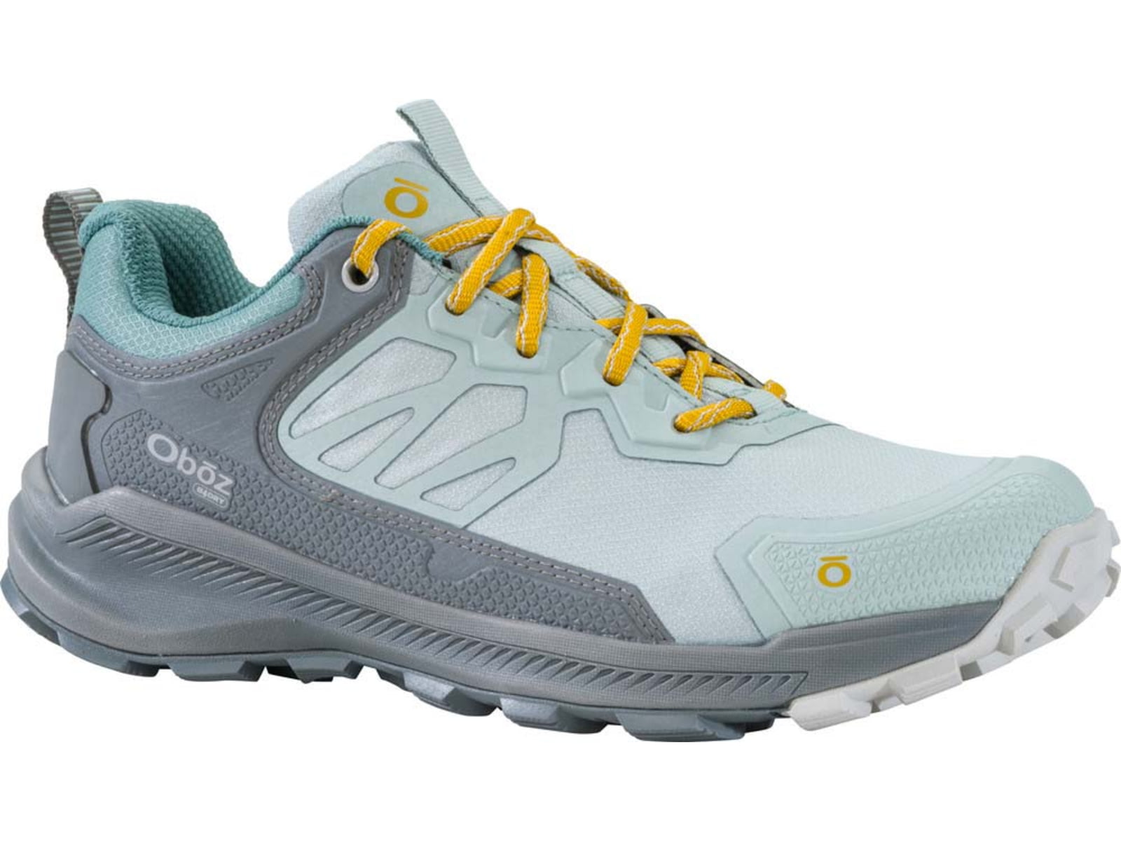 USED Oboz Katabatic Low B-Dry Hiking Shoes - Women's Glacier 9 44002 Glacier -
