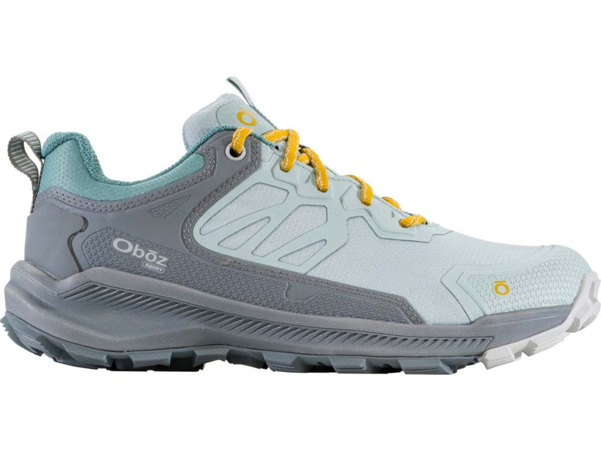 USED Oboz Katabatic Low B-Dry Hiking Shoes - Women's Glacier 9 44002 Glacier -