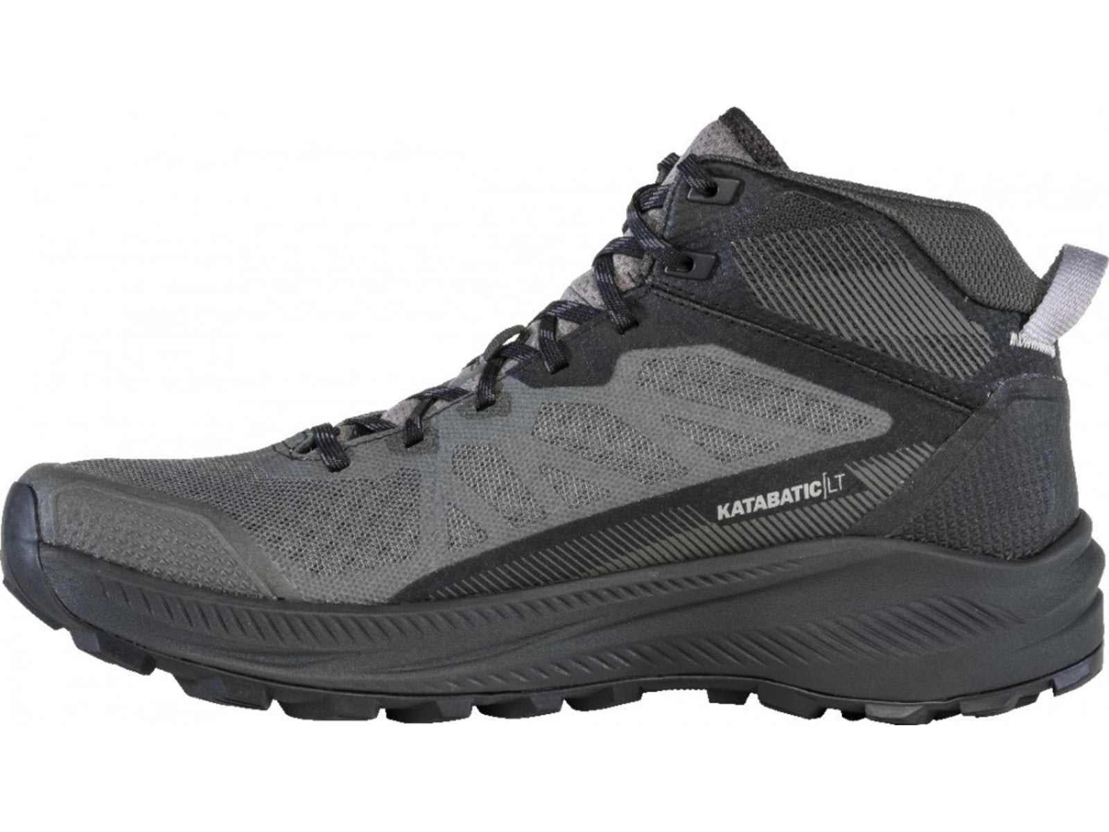 Oboz Katabatic LT Mid Hiking Shoes - Men's Charcoal 9