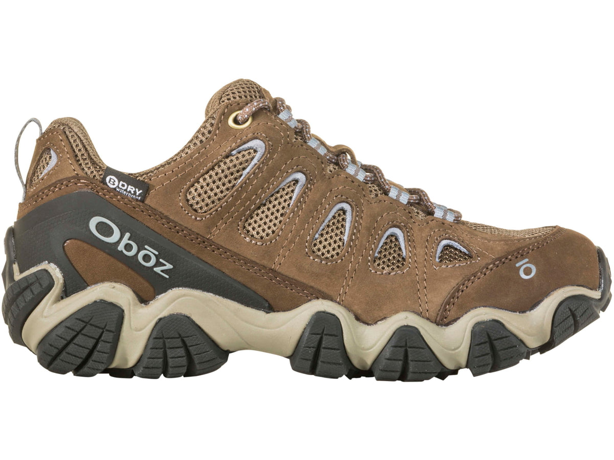 Oboz Sawtooth II Low B-DRY Hiking Shoes - Women's Medium Brindle/Tradewinds Blue 6.5 23402-1018-6.5-Medium