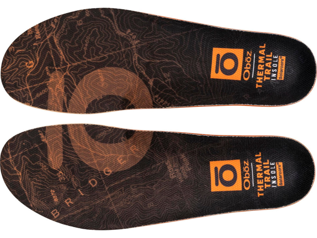 Oboz Thermal Trail Insole Orange