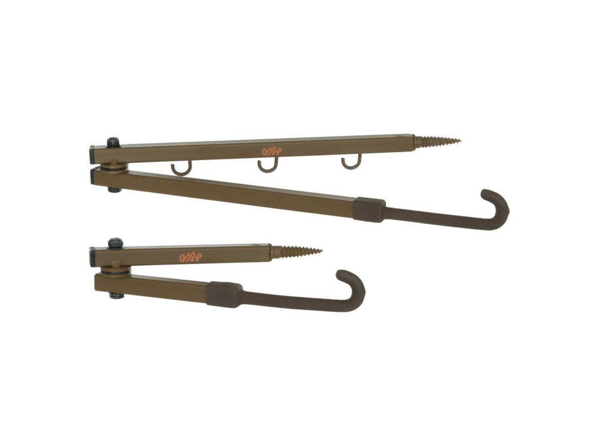 October Mountain Foldable Bow Hanger Combo 23 in and 13in Brown 1601190
