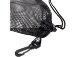 Odin's Innovations Mesh Drawstring Bag w/ Clip Black 1409990