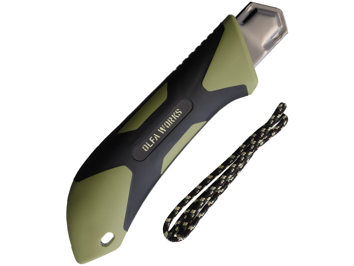 OLFA WORKS Bushcraft Saw OD OWBCS1OD