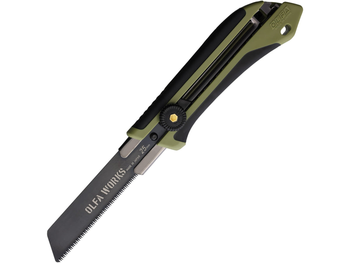 OLFA WORKS Bushcraft Saw OD OWBCS1OD