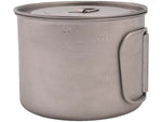 Olicamp Titanium Space Saver Pot w/Lid 900mL TS6-900ML