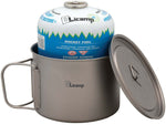 Olicamp Titanium Space Saver Pot w/Lid 900mL TS6-900ML