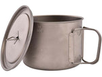 Olicamp Titanium Space Saver Pot w/Lid 900mL TS6-900ML