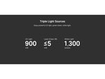 Olight Arkfeld Pro 1300 Lumens LED Rechargeable Flashlight with UV Light & Green Laser Black