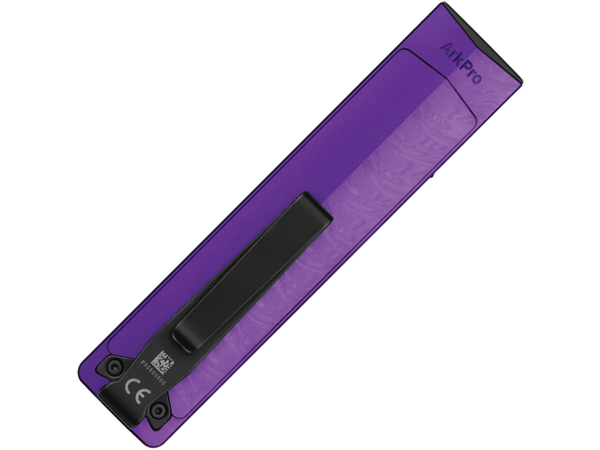 Olight ArkPro Rechargeable 1500 Lumen EDC Flashlight with UV Light / Green Laser Nebula Violet ARKPRO3RNVCW