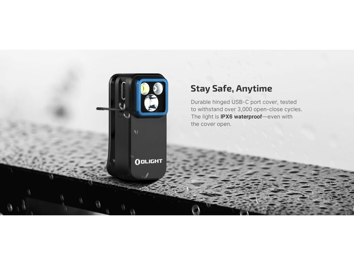 Olight Oclip Pro Lithium Ion 500 Lumens LED Flashlight Black Oclip Pro Oclip Pro