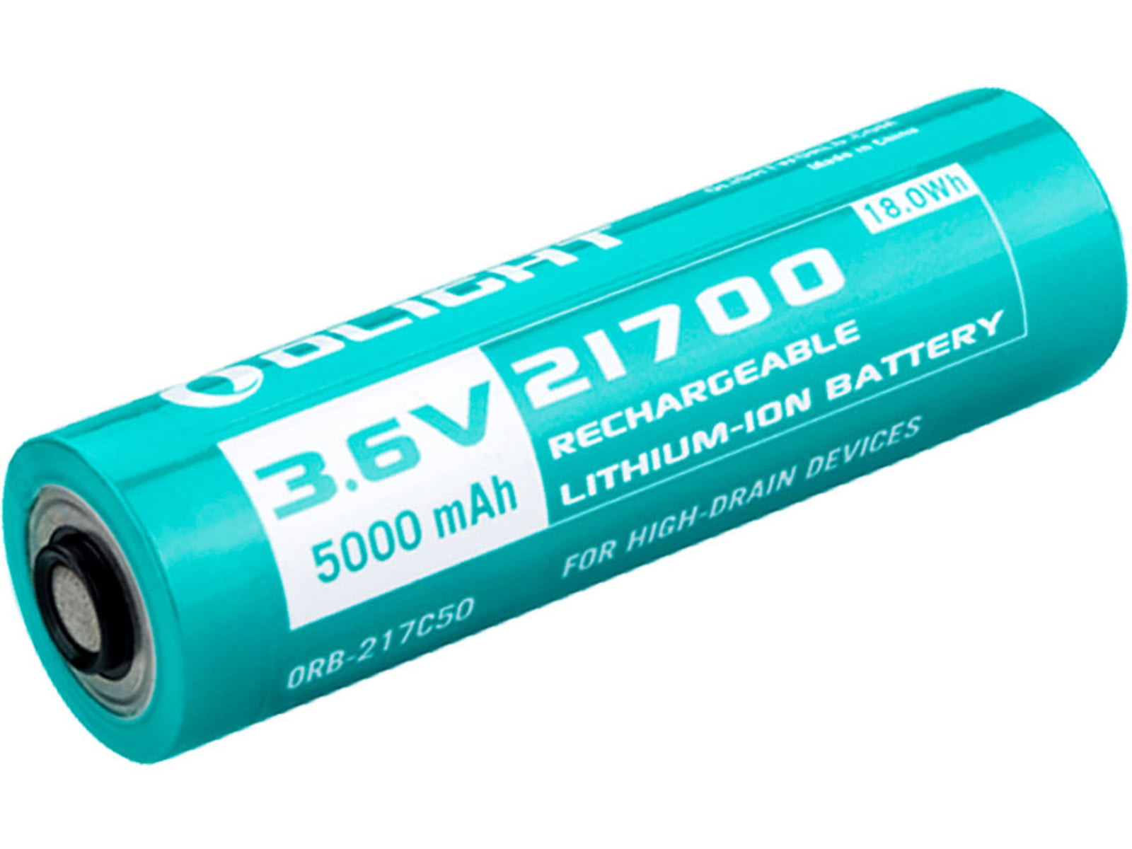 Olight 217C50 21700 Battery for Seeker 2 Seeker 2 Pro M2R Pro Warrior X Pro Teal 6926540989206