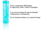 Olight Customized 3500mAh 18650 - High Capacity Protected Rechargeable Battery