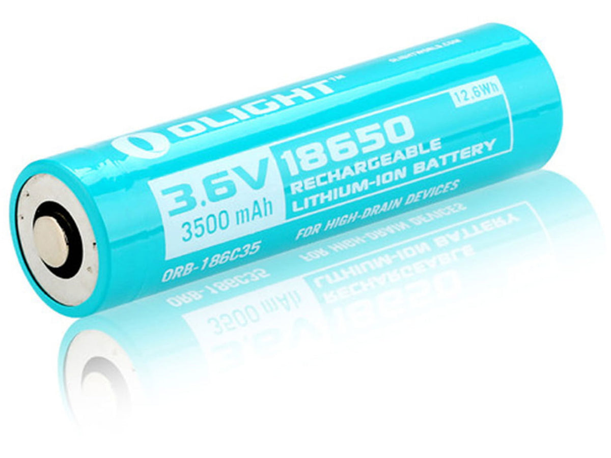 Olight Customized 3500mAh 18650 - High Capacity Protected Rechargeable Battery