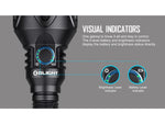 Olight Javelot Pro 2 Long Throw 2500 Lumens LED Rechargeable Flashlight Black