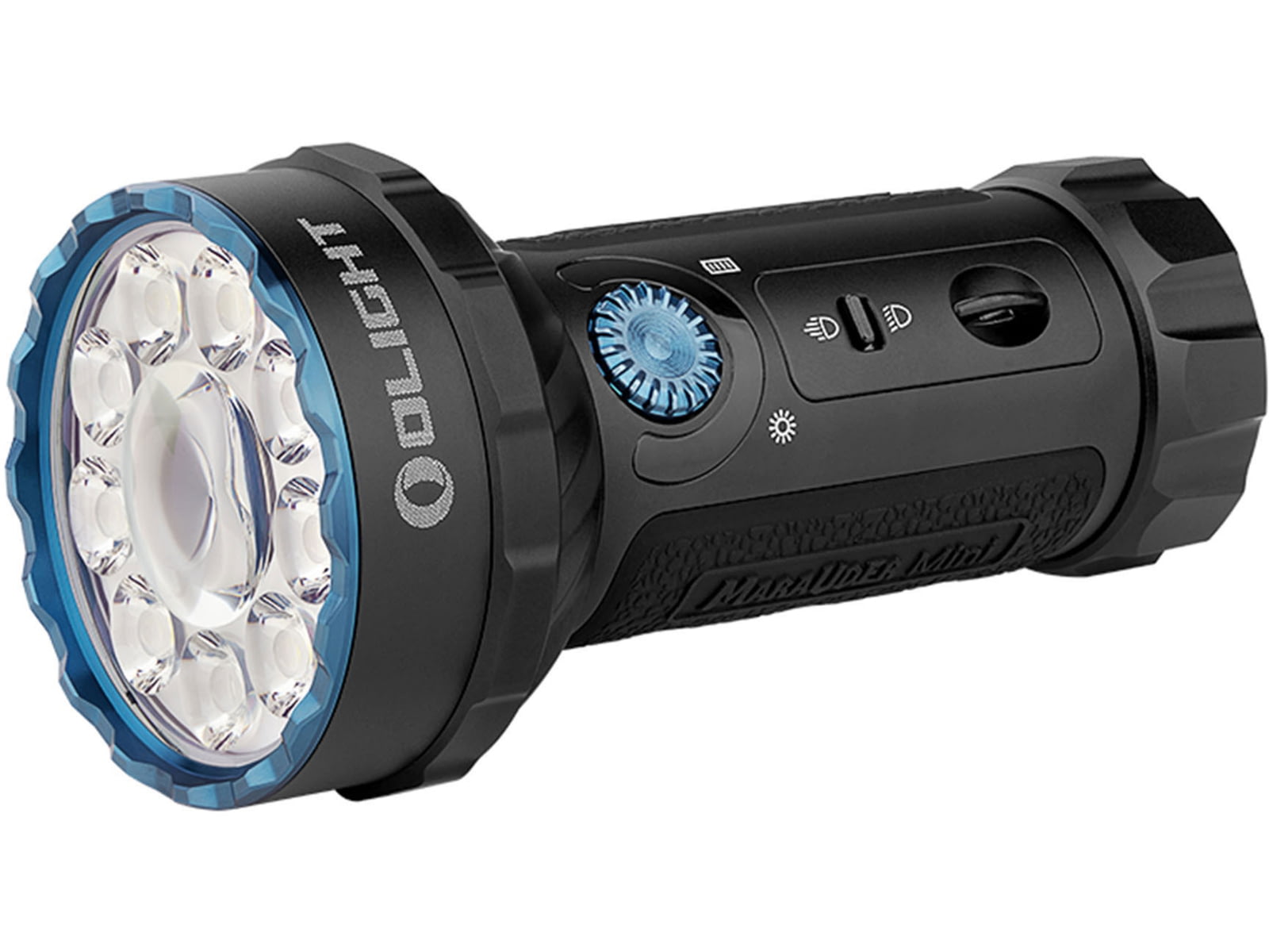 Olight Marauder Mini 7000 Lumens LED Super Bright Rechargeable Flashlight Black 6975498000495