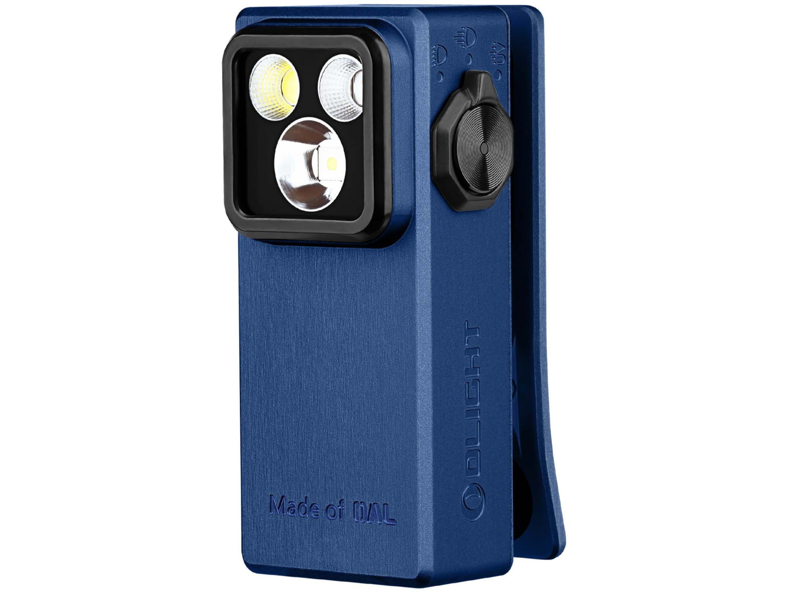 Olight Oclip Ultra USB-C Rechargeable 530 Lumen Clip-On LED Flashlight Blue