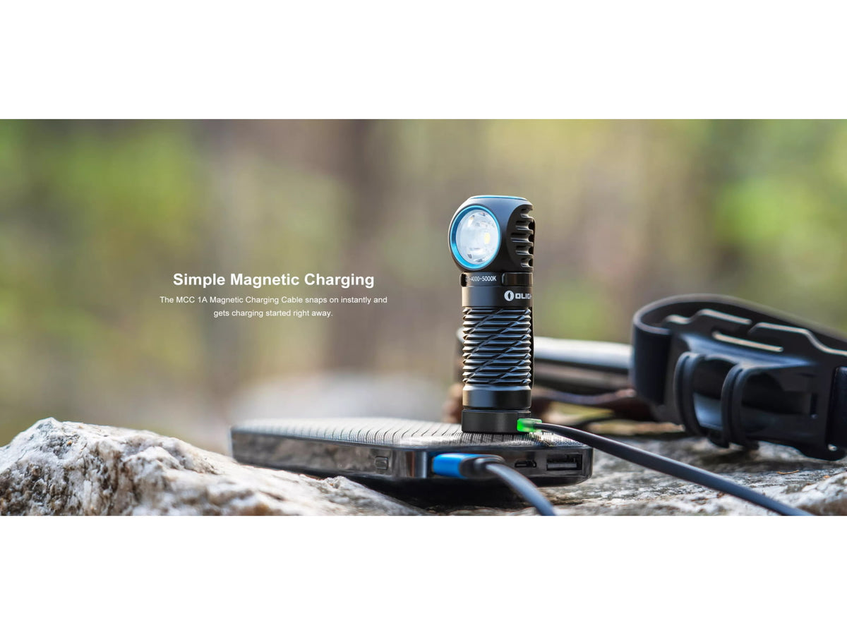 Olight Perun 2 Mini 1100 Lumens LED Rechargeable Headlamp Black