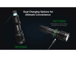 Olight Warrior X4 Lithium Ion 2600 Lumens LED Flashlight Matte Black