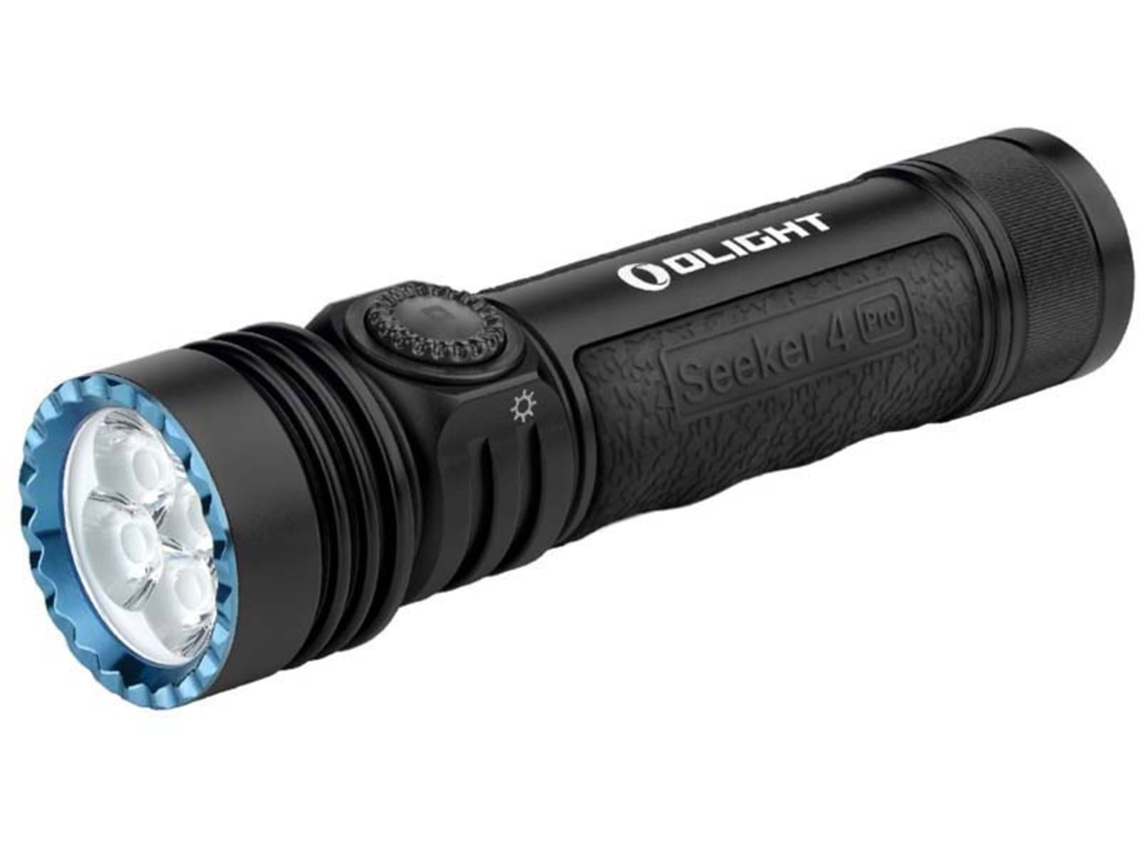 Olight Seeker 4 Pro CW 4600 Lumens LED Rechargeable Flashlight Black