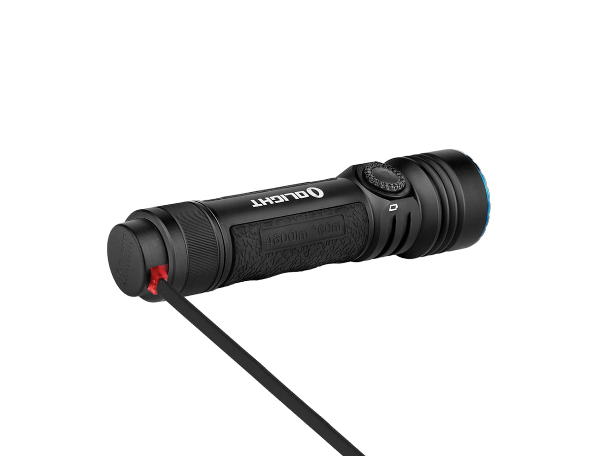 Olight Seeker 4 Pro CW Rechargeable 4600 Lumens LED Flashlight Black SEEKER4PROMTBKCW